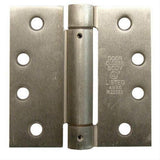 Orca Hardware SPR4040-26D 4" x 4" Steel Spring Hinge Satin Chrome