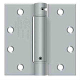 Orca Hardware SPR4545-26D 4.5" x 4.5" Steel Spring Hinge Satin Chrome