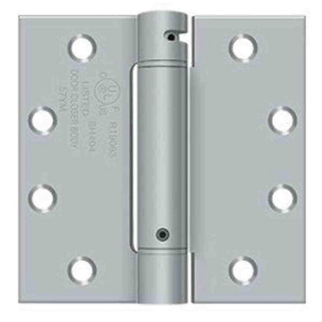 Orca Hardware SPR4545-26D 4.5" x 4.5" Steel Spring Hinge Satin Chrome