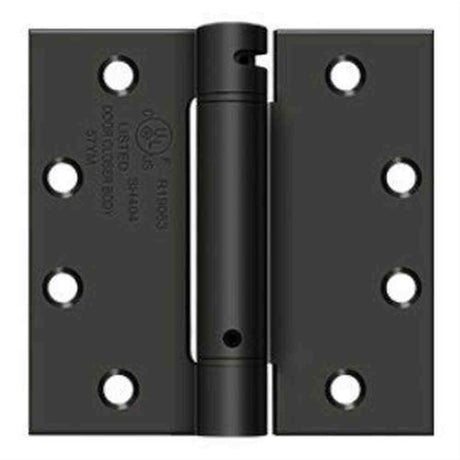 Orca Hardware SPR4545-ORB 4.5" x 4.5" Steel Spring Hinge Oil Rubbed Dark Bronze