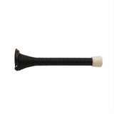 Orca Hardware TH-3134-BL 3-3/4" Spring Door Stop Black