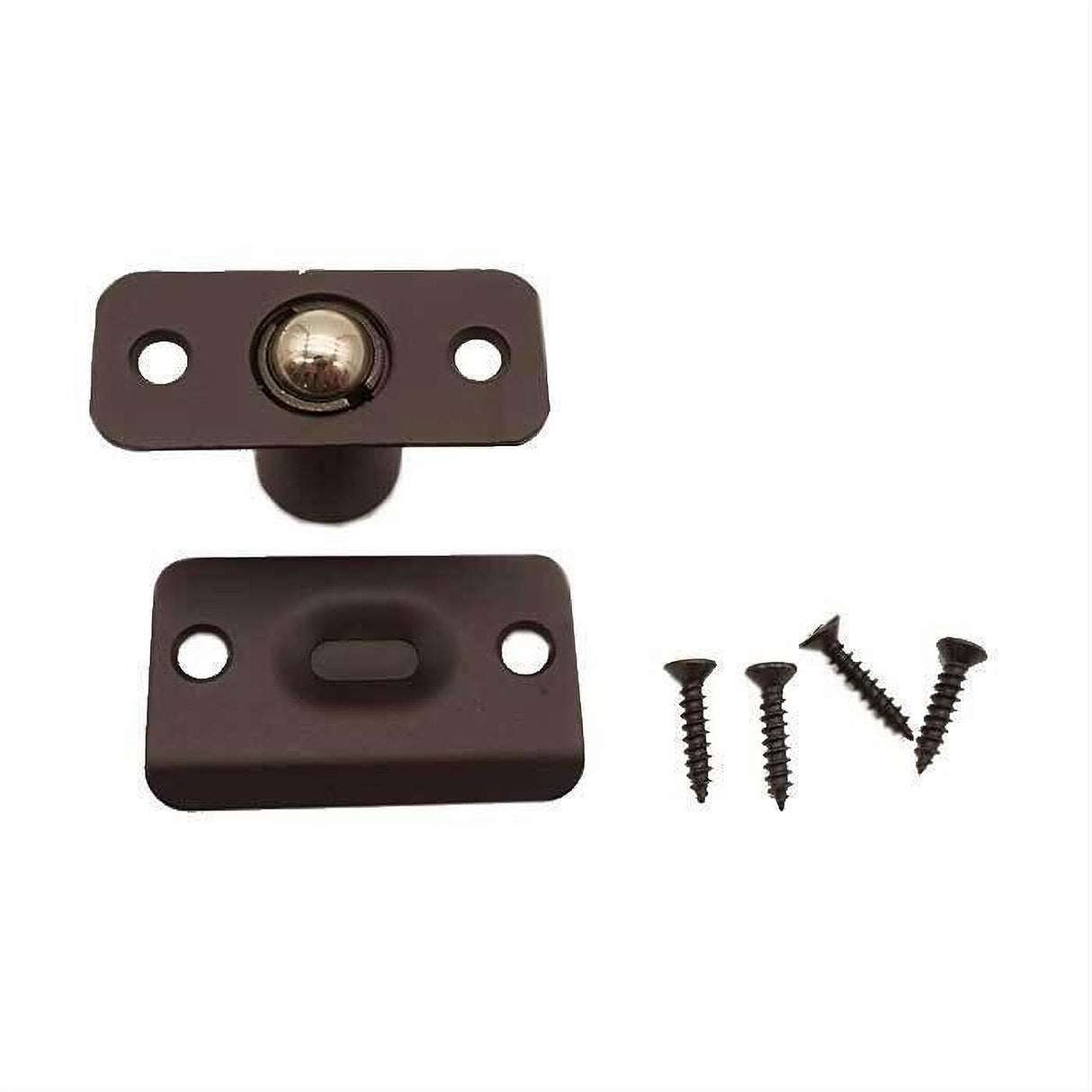 Orca Hardware TH-70RC-10B Radius Corner Ball Catch With Radius Strike Oil Rubbed Dark Bronze