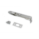 Orca Hardware TH-FBRC6-15 6 In. Flush Bolt, Radius Corner Satin Nickel