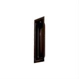 Orca Hardware TH-FPREC-10B Rectangular Flush Pull Oil Rubbed Dark Bronze