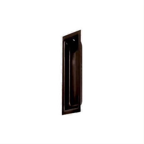 Orca Hardware TH-FPREC-10B Rectangular Flush Pull Oil Rubbed Dark Bronze