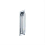 Orca Hardware TH-FPREC-26 Rectangular Flush Pull Bright Polished Chrome