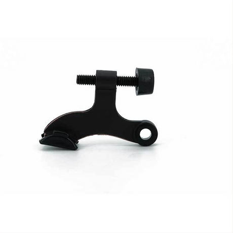 Orca Hardware TH-HPXD-BL-WT-WT Hinge Pin Door Stop - White Tip Black