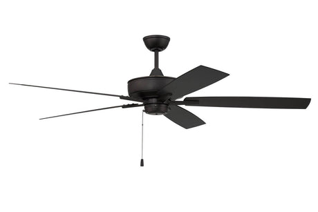 Craftmade OS60FB5 flat black ceiling fan blades included
