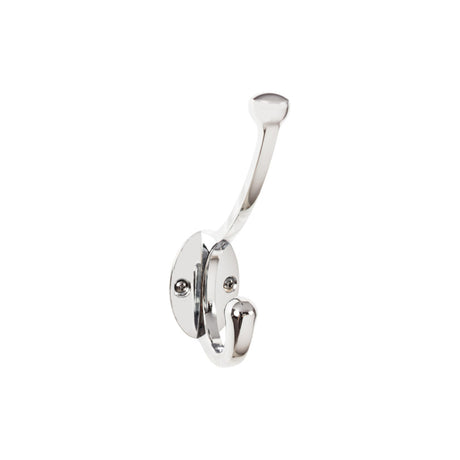 Top Knobs TK1064PC Bergen 5 9/16" Wall Hooks Polished Chrome
