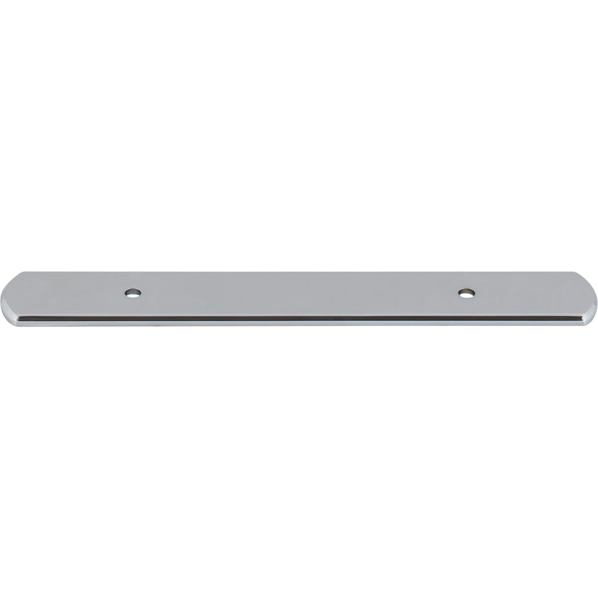 Top Knobs TK3271PC Wescott 3 3/4" Center to Center Pull Backplate Polished Chrome