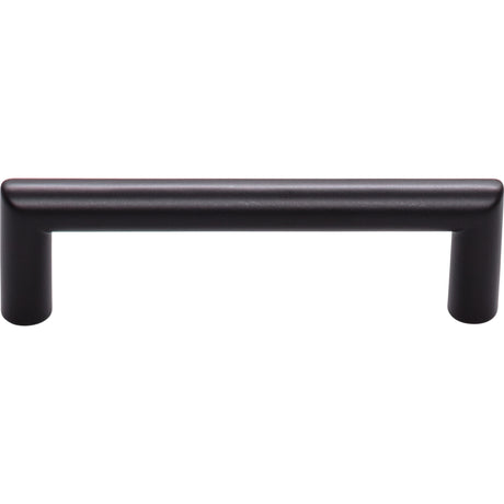 Top Knobs TK941BLK Kinney 3 3/4" Center to Center Bar Pull Flat Black