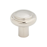 Top Knobs TK3110PN Clarence 1 1/4" Diameter Mushroom Knob Polished Nickel