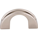 Top Knobs TK617PN Tango U 1 1/4" Center to Center Finger Pull Polished Nickel