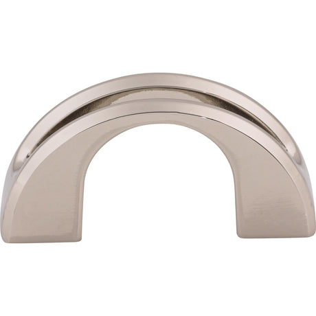 Top Knobs TK617PN Tango U 1 1/4" Center to Center Finger Pull Polished Nickel