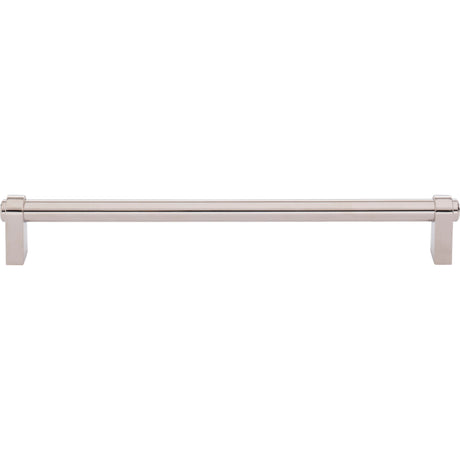 Top Knobs TK3214PN Lawrence 8 13/16" Center to Center Bar Pull Polished Nickel