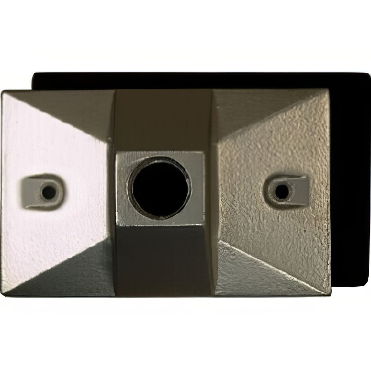Dabmar Lighting P-12 gray rectangular box cover