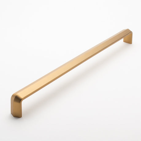 Sietto P-2003-18-SB satin brass cabinet handles & pulls