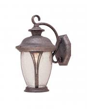 Designers Fountain 30511-RS rust silver wall lantern