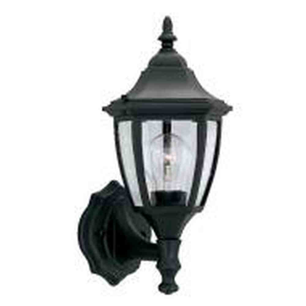 Designers Fountain 2462-BK black wall lantern