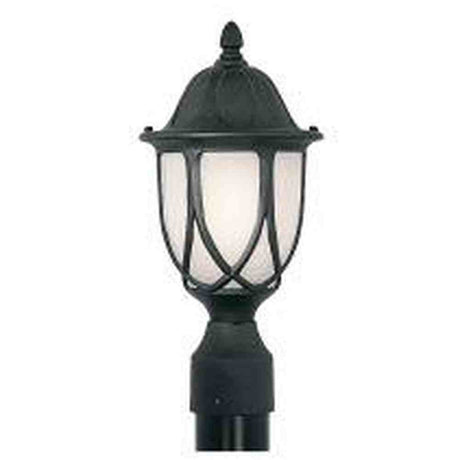 Designers Fountain 2866-BK black post lantern