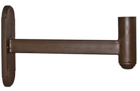 Dabmar Lighting P-ARM-GM2-BZ bronze large post top fixture