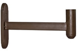 Dabmar Lighting P-ARM-GM2-BZ bronze large post top fixture