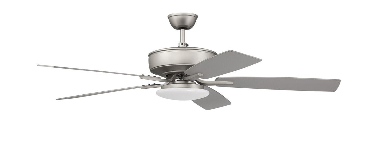 Craftmade P112BN5-52BNGW brushed satin nickel ceiling fan blades included