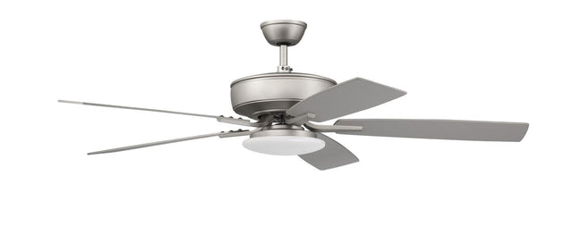 Craftmade P112BN5-52BNGW brushed satin nickel ceiling fan blades included