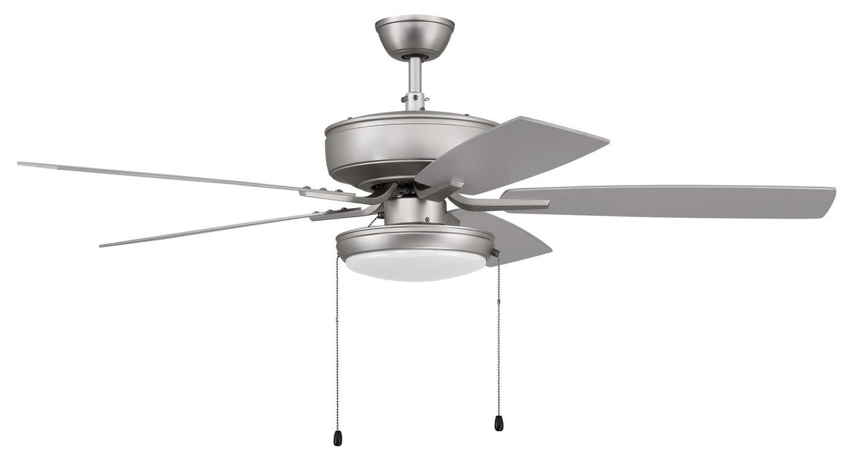 Craftmade P119BN5-52BNGW brushed satin nickel ceiling fan blades included