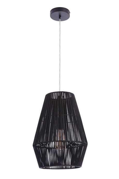 Craftmade P2009-FB flat black pendant