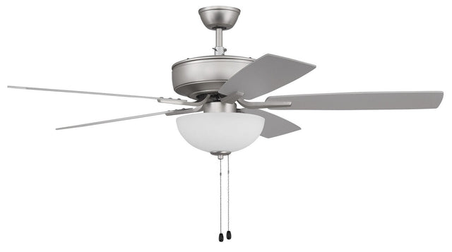 Craftmade P211BN5-52BNGW brushed satin nickel ceiling fan blades included