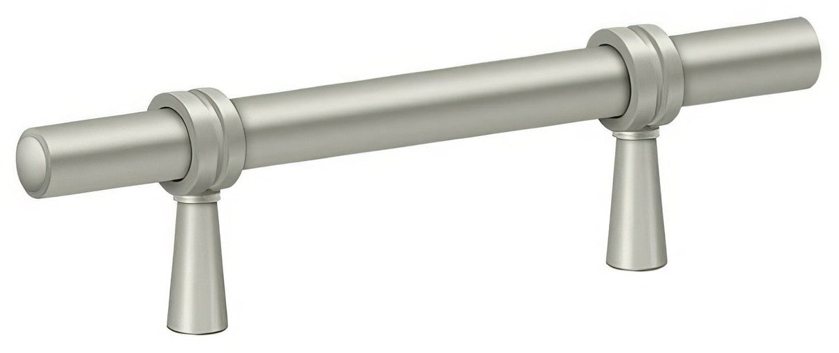 Deltana P310U15 satin nickel adjustable bar pull