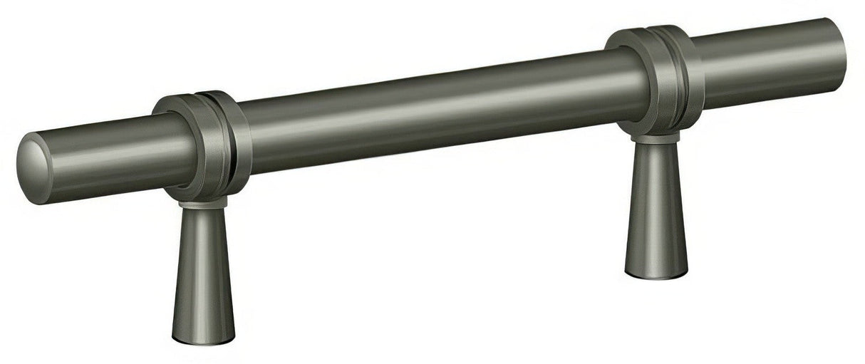 Deltana P310U15A antique nickel adjustable bar pull
