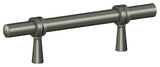 Deltana P310U15A antique nickel adjustable bar pull