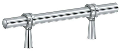 Deltana P310U26 polished chrome adjustable bar pull