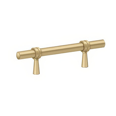 Deltana P310U4 brushed brass adjustable bar pull