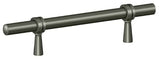 Deltana P311U15A antique nickel adjustable bar pull