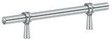 Deltana P311U26 polished chrome adjustable bar pull