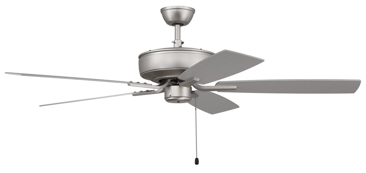 Craftmade P52BN5-52BNGW brushed satin nickel ceiling fan blades included