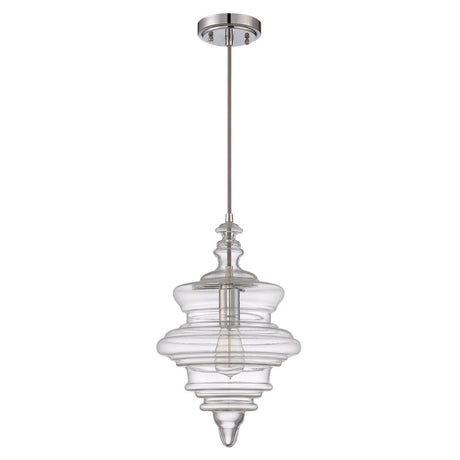 Craftmade P600CH1 chrome mini pendant