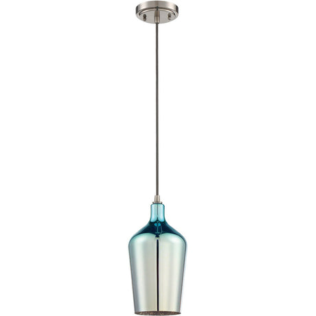 Craftmade P720BNK1 brushed polished nickel mini pendant