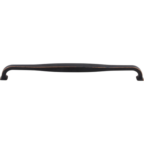 Top Knobs TK726UM Contour 12" Center to Center Bar Pull Umbrio