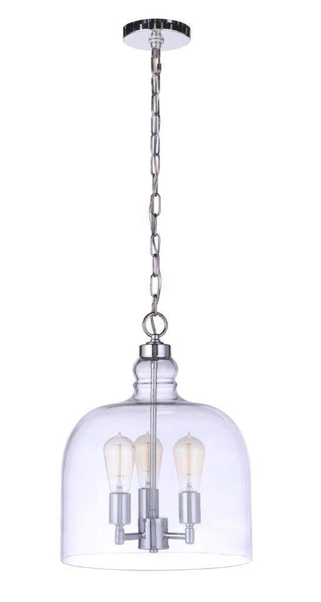 Craftmade P975CH3 P975-3 Jackson 3 Light Pendant Chrome