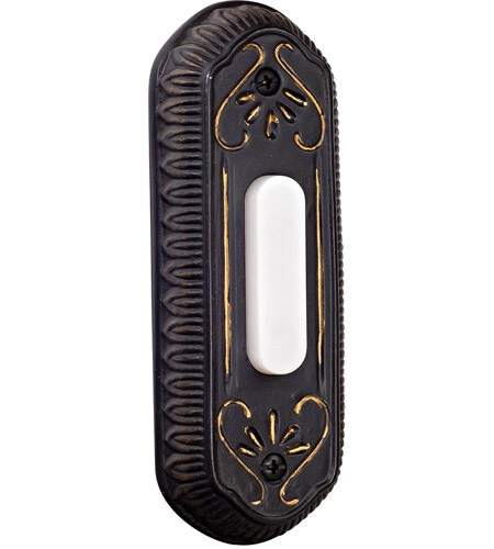 Craftmade PB3034-AZ Designer Surface Mount Buttons lighted push button, front view