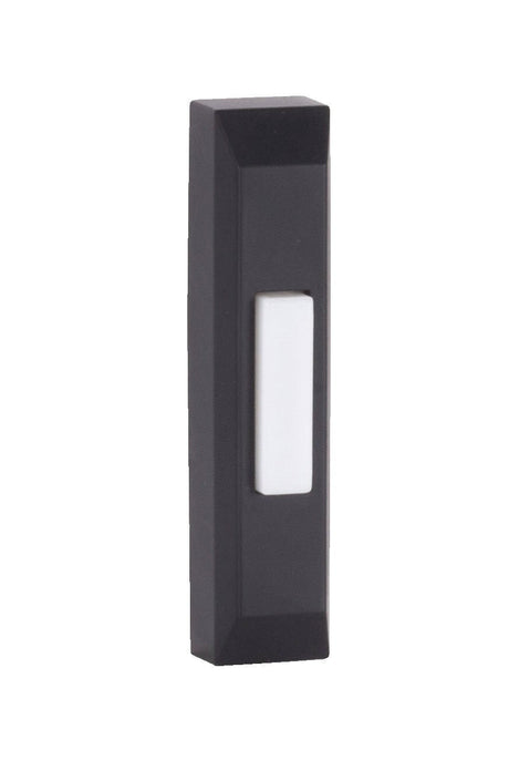 Craftmade PB5004-FB flat black lighted push button