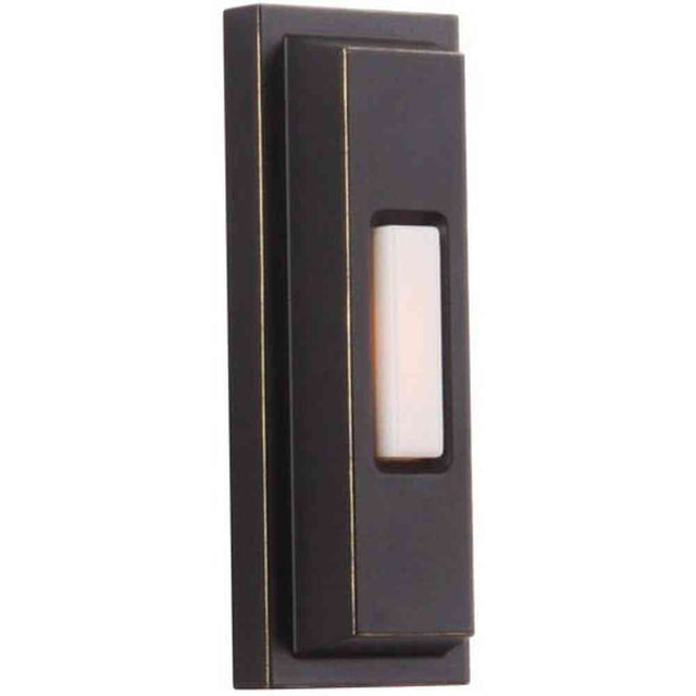 Craftmade PB5005-AZ antique bronze lighted push button