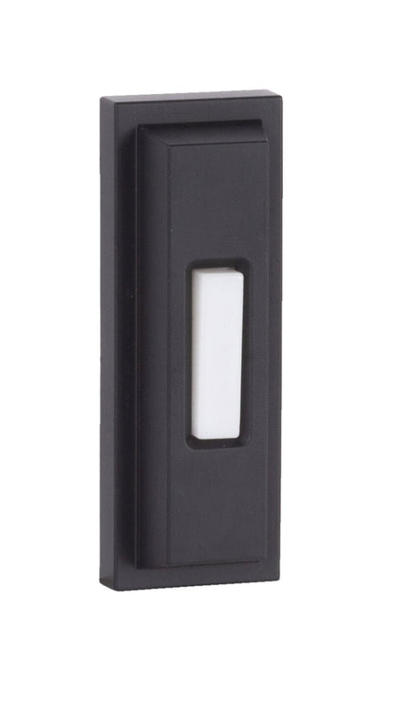 Craftmade PB5005-FB flat black lighted push button