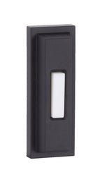 Craftmade PB5005 Surface Mount LED Lighted Push Button Beveled Rectangle Doorbell