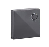 Craftmade PB5009-FB Surface Mount LED Lighted Push Button Doorbell Flat Black