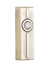 Craftmade PB5013-AB Surface Mount LED Lighted Push Button Doorbell Antique Brass